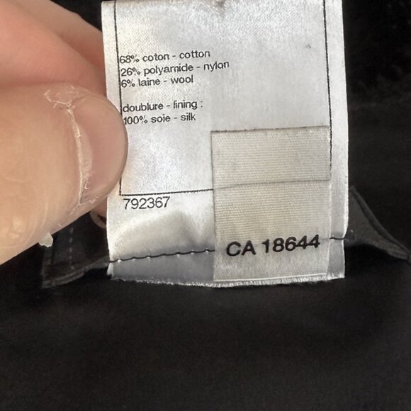 Chanel Black Tweed Short Sleeves Dress - Picture 8 of 8